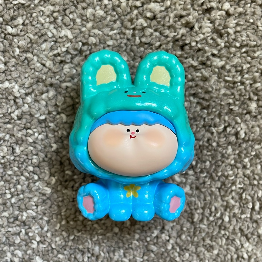 AMLLS Studio Travel Rabbit Series PVC Figures blind box confirmed style sea wave